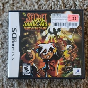 Nintendo DS The Secret Saturdays game
